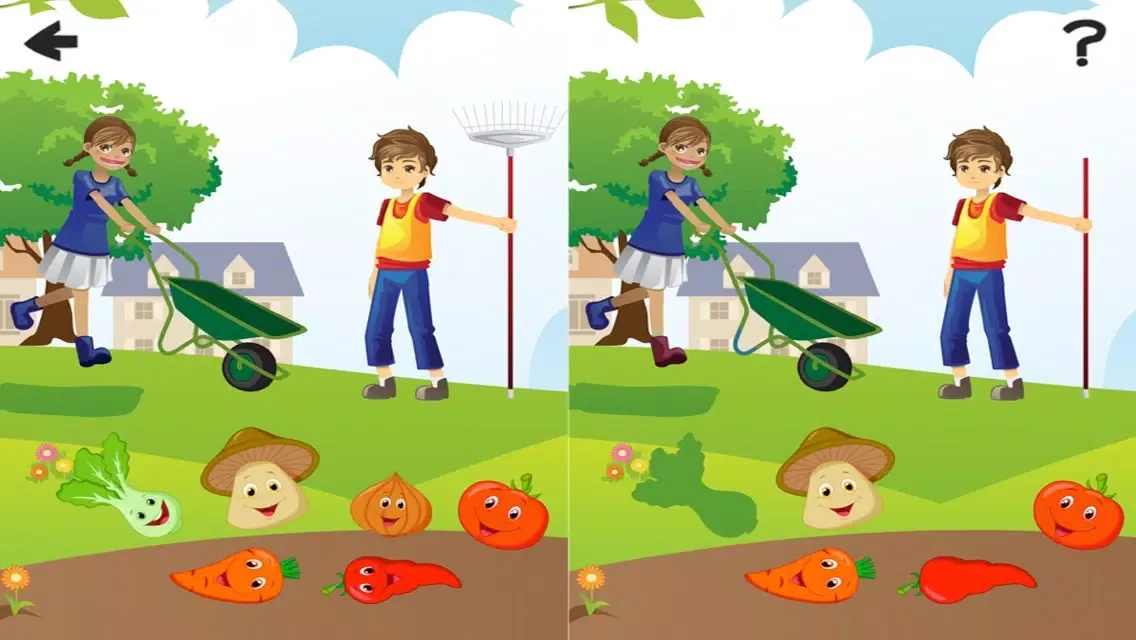 A Garden Party Kids Game: Learn With Many Tasks Ekran Görüntüleri
