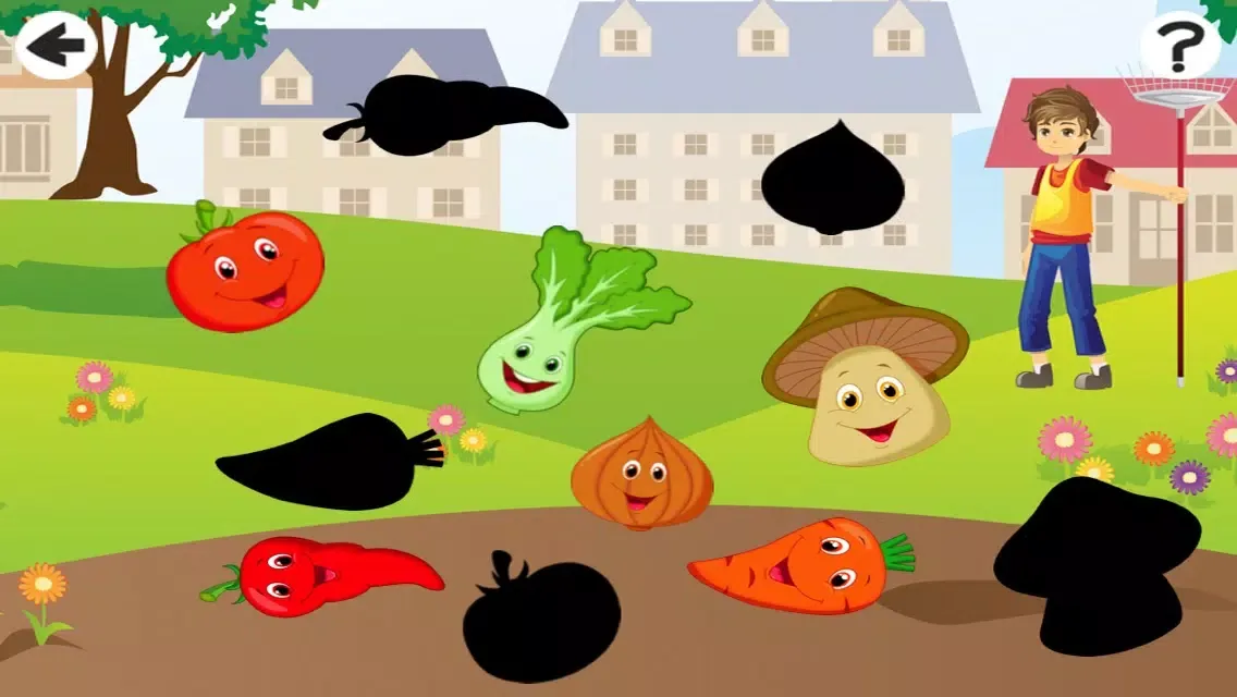 A Garden Party Kids Game: Learn With Many Tasks Ekran Görüntüleri