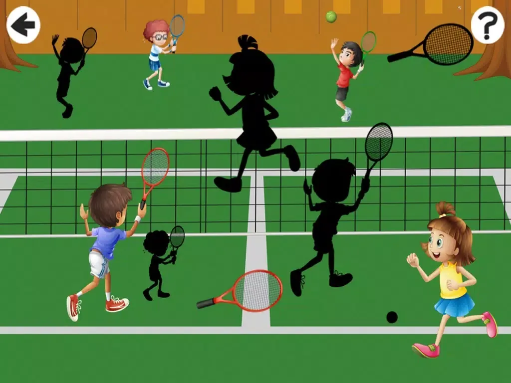 تصاویر Learn Tennis With Fun and Joy: Many Educational Kids Games iPad 