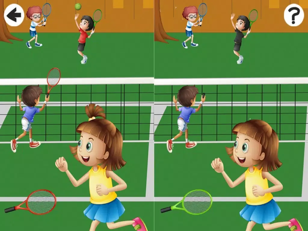 تصاویر Learn Tennis With Fun and Joy: Many Educational Kids Games iPad 