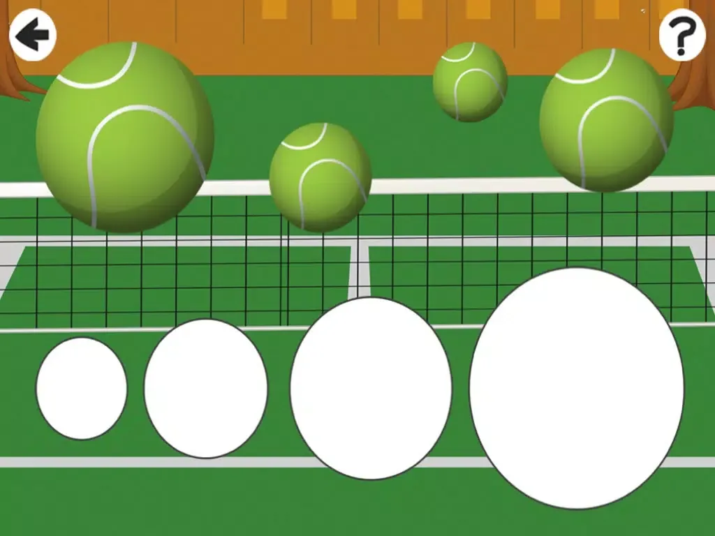 تصاویر Learn Tennis With Fun and Joy: Many Educational Kids Games iPad 