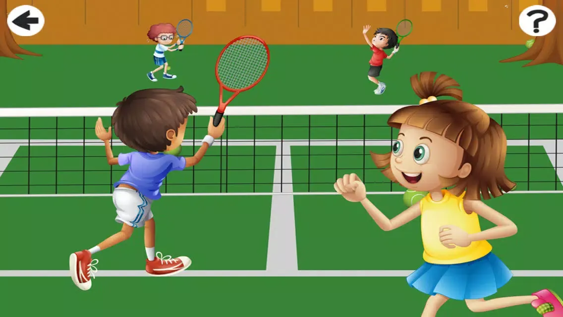 تصاویر Learn Tennis With Fun and Joy: Many Educational Kids Games