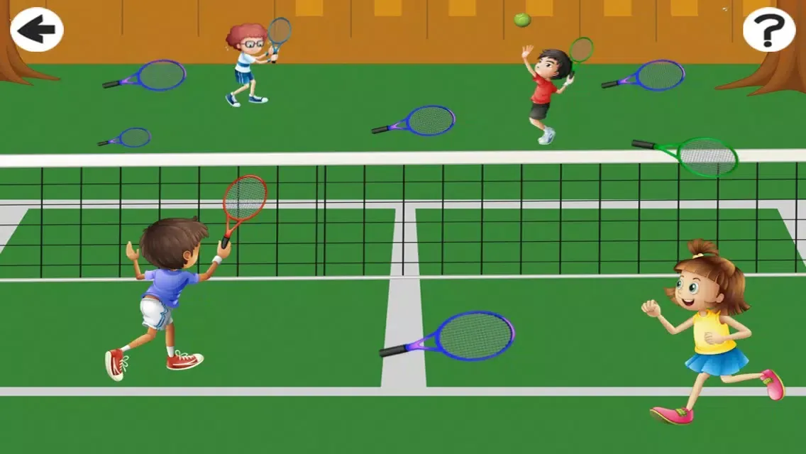 تصاویر Learn Tennis With Fun and Joy: Many Educational Kids Games