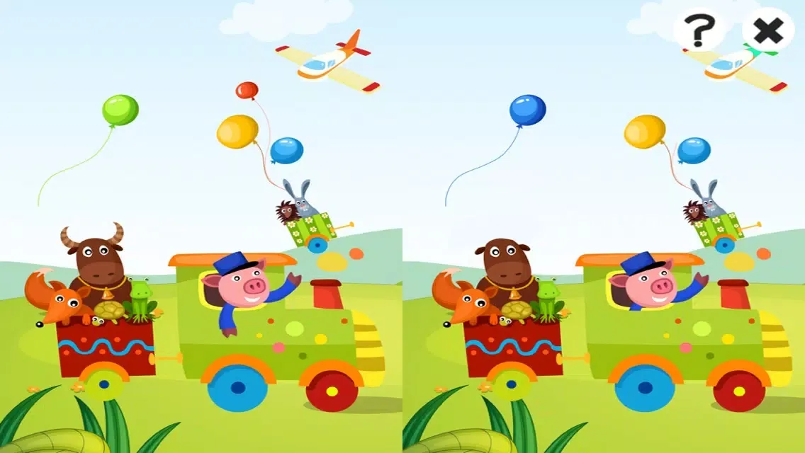 صور Funny Kids Game with many educational tasks and crazy animals