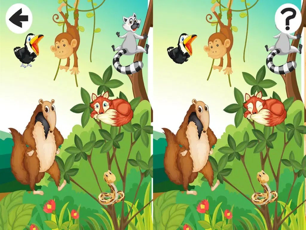 Zrzuty ekranu All in One Jungle Game For Little Kid-s a great Learn-ing & Play-ing Experience and various tasks iPad 