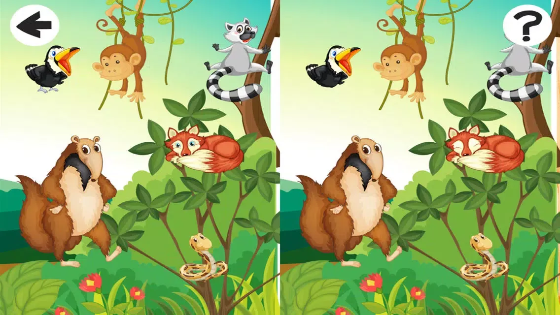 Zrzuty ekranu All in One Jungle Game For Little Kid-s a great Learn-ing & Play-ing Experience and various tasks