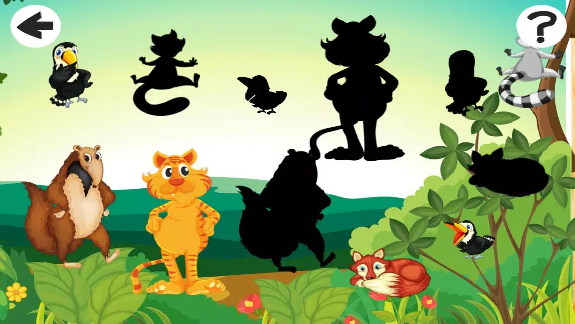 Zrzuty ekranu All in One Jungle Game For Little Kid-s a great Learn-ing & Play-ing Experience and various tasks