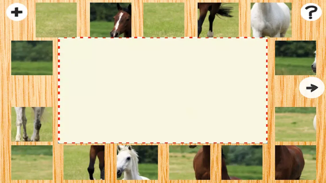 A Ponies Puzzle for Kids and Horse-s Man & Girl-s - Free Interactive Learn-ing Game-s سکرین شاٹس