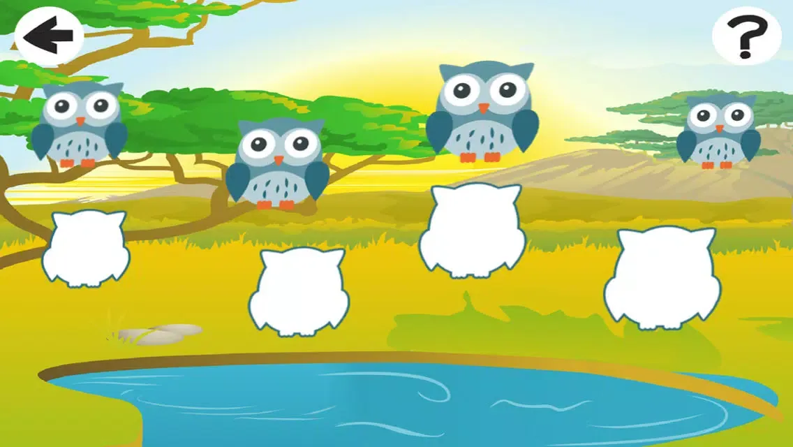 Animal-s of the World in Africa Kid-s Learn-ing Game-s and little Story For Toddler-s Ekran Görüntüleri