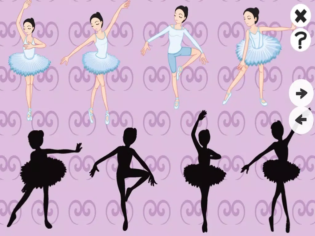 ABC & 123 Ballet School: Free Games For Kids! Learn Left& Right, Memorize, Count & Spell Dancers! iPad 應用截圖