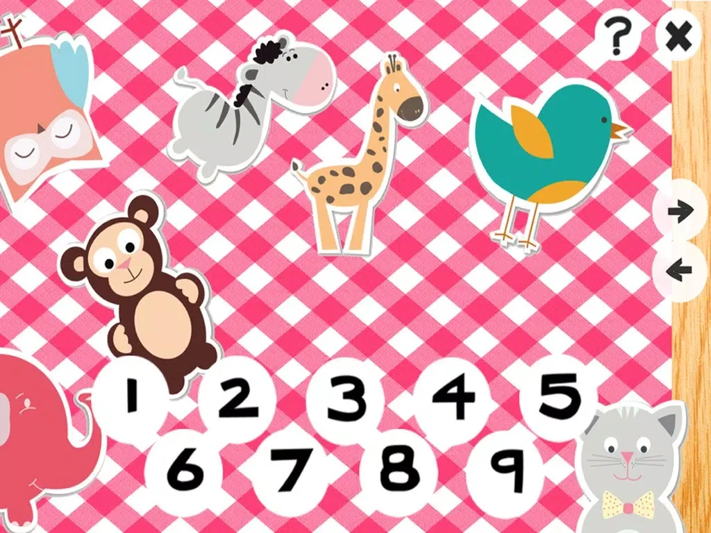 123 Count-ing Baby & Kids Game-s Gratis: Fun Play-ing & Learn-ing Math App! My Babies First Number-s & Little Animal-s iPad  スクリーンショット