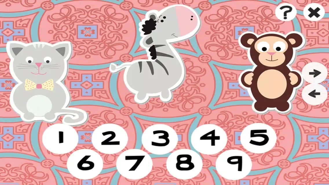 123 Count-ing Baby & Kids Game-s Gratis: Fun Play-ing & Learn-ing Math App! My Babies First Number-s & Little Animal-s スクリーンショット