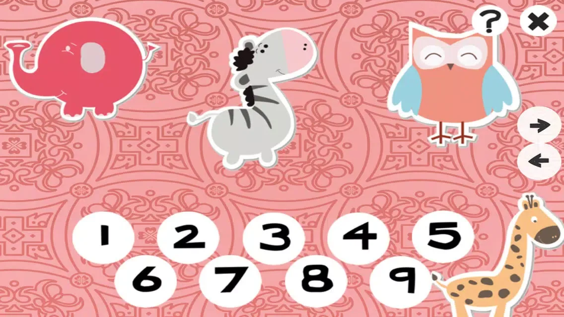 123 Count-ing Baby & Kids Game-s Gratis: Fun Play-ing & Learn-ing Math App! My Babies First Number-s & Little Animal-s スクリーンショット