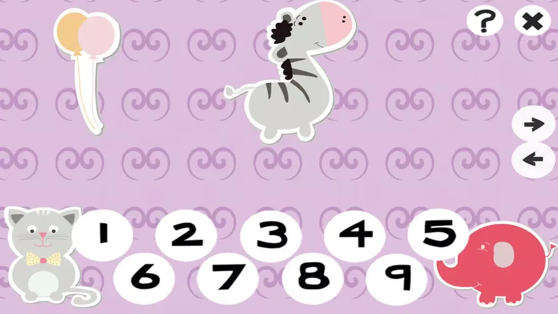 123 Count-ing Baby & Kids Game-s Gratis: Fun Play-ing & Learn-ing Math App! My Babies First Number-s & Little Animal-s スクリーンショット