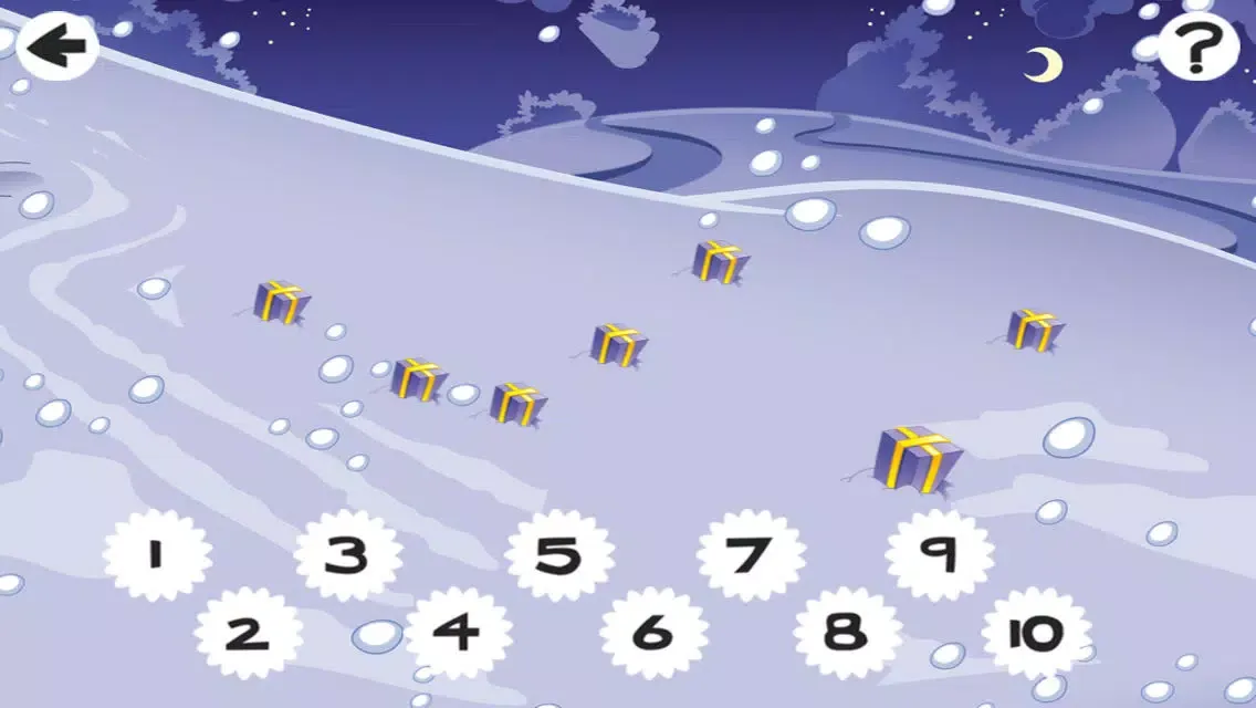 Скриншоты 123 Count-ing Christmas Animals & Santa: Learn-ing Number-s To Ten Kid-s Game