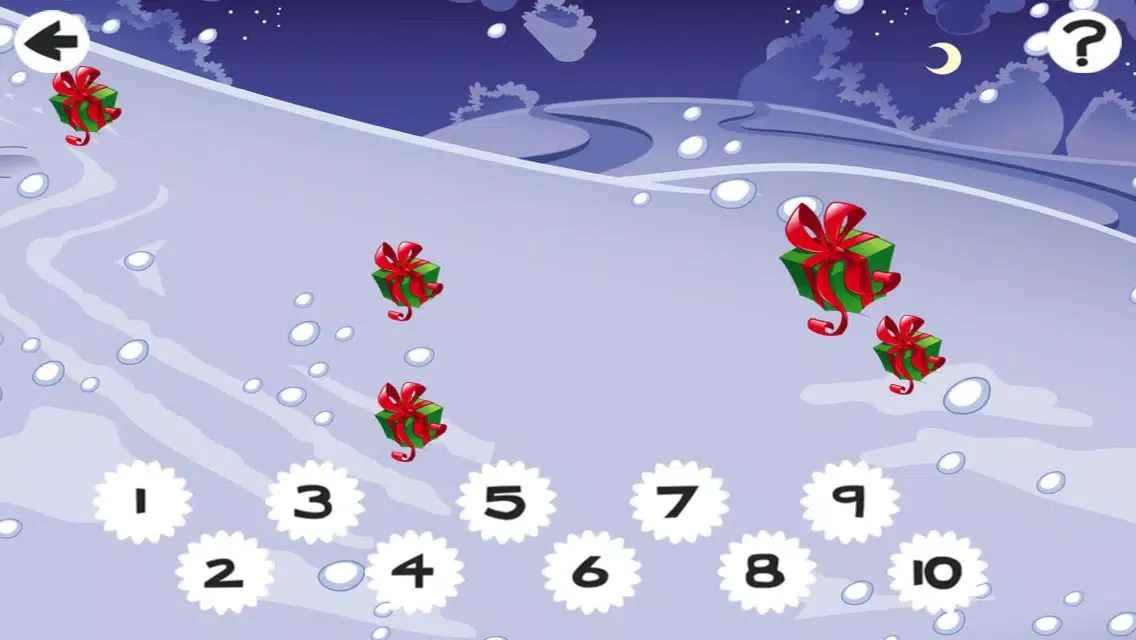 Скриншоты 123 Count-ing Christmas Animals & Santa: Learn-ing Number-s To Ten Kid-s Game