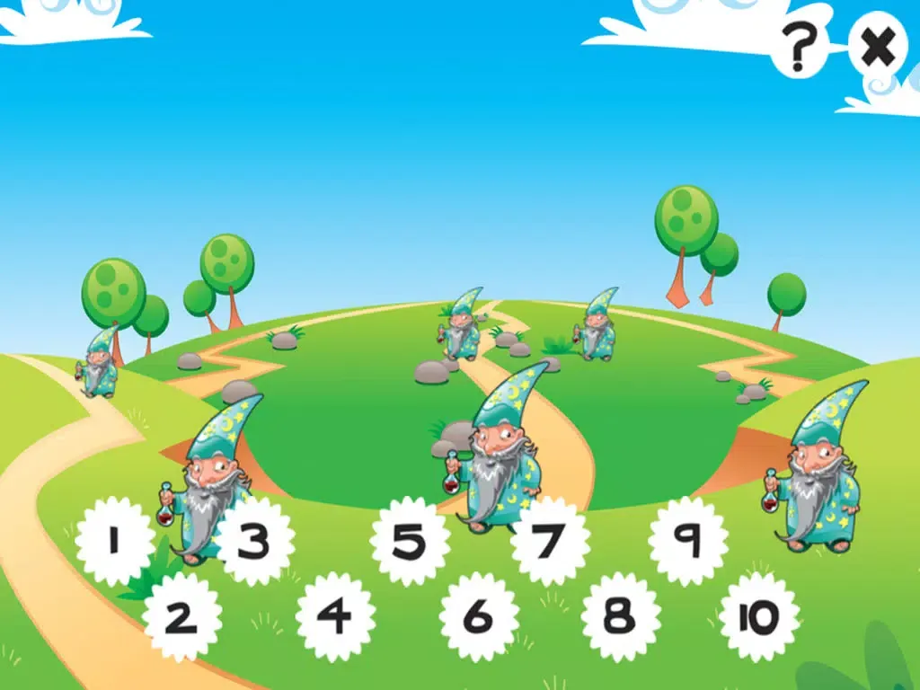 تصاویر 123 Princess Counting Game For Girls: Learn-ing Number-s Education for Kids iPad 