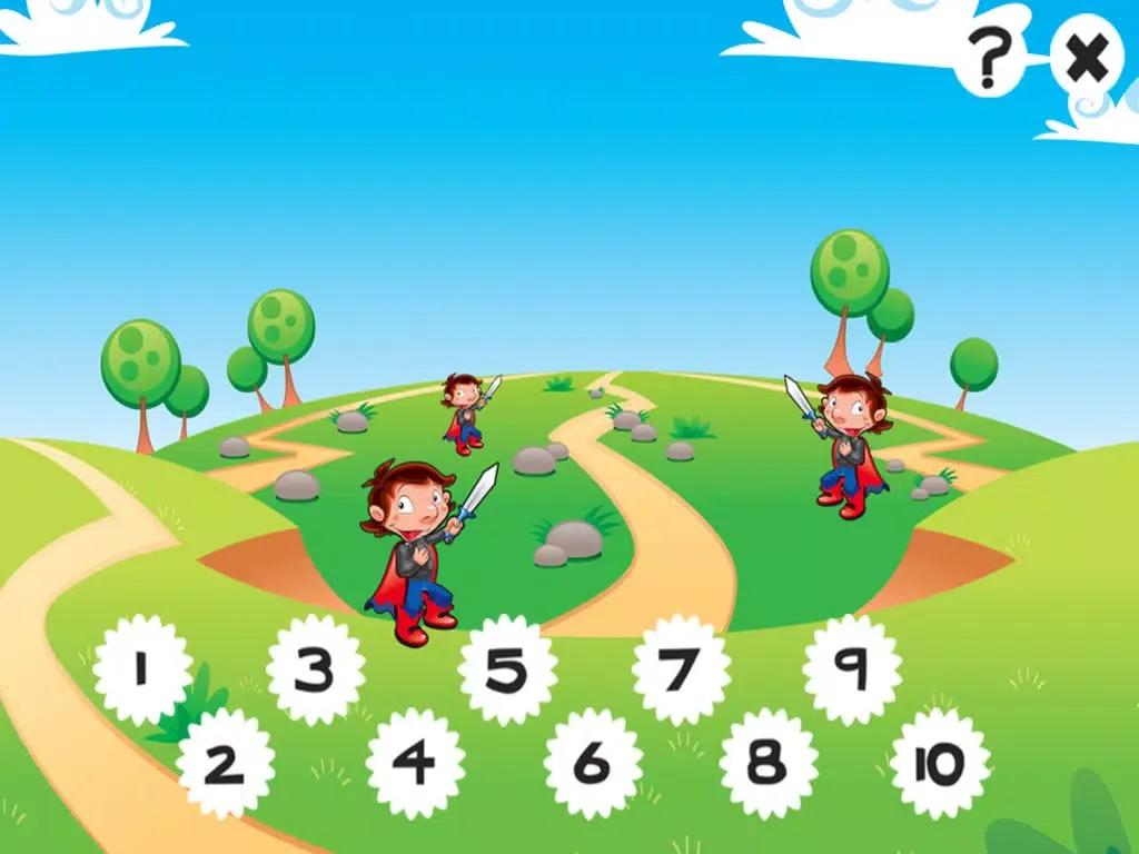 تصاویر 123 Princess Counting Game For Girls: Learn-ing Number-s Education for Kids iPad 