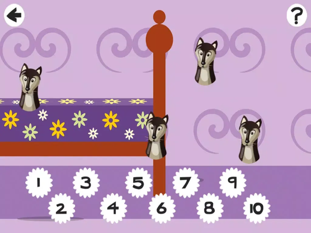 123 Count-ing Dolls in the Nursery: Kids Games iPad  スクリーンショット