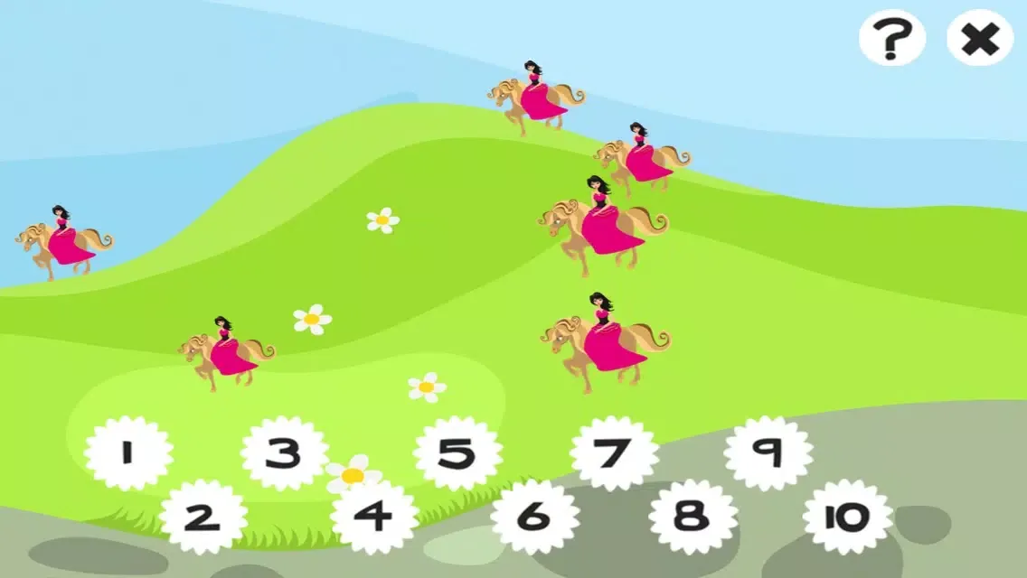 123 Count-ing Game-s For Baby-s & Kid-s: Free Learn-ing Number-s with Knight-s स्क्रीनशॉट
