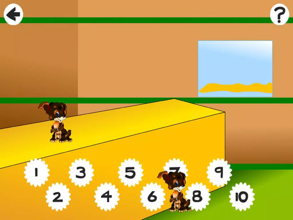 Zrzuty ekranu 123 Count-ing Happy Little Pets & Zoo Animals: Learn Numbers in a Kids Game iPad 