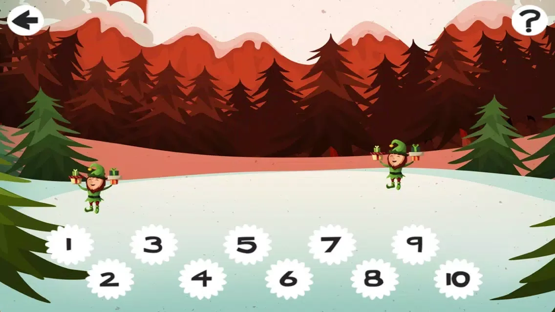 Captures d'écran de 123 Christmas Holiday Count-ing Education & Learn-ing Math Kids Games
