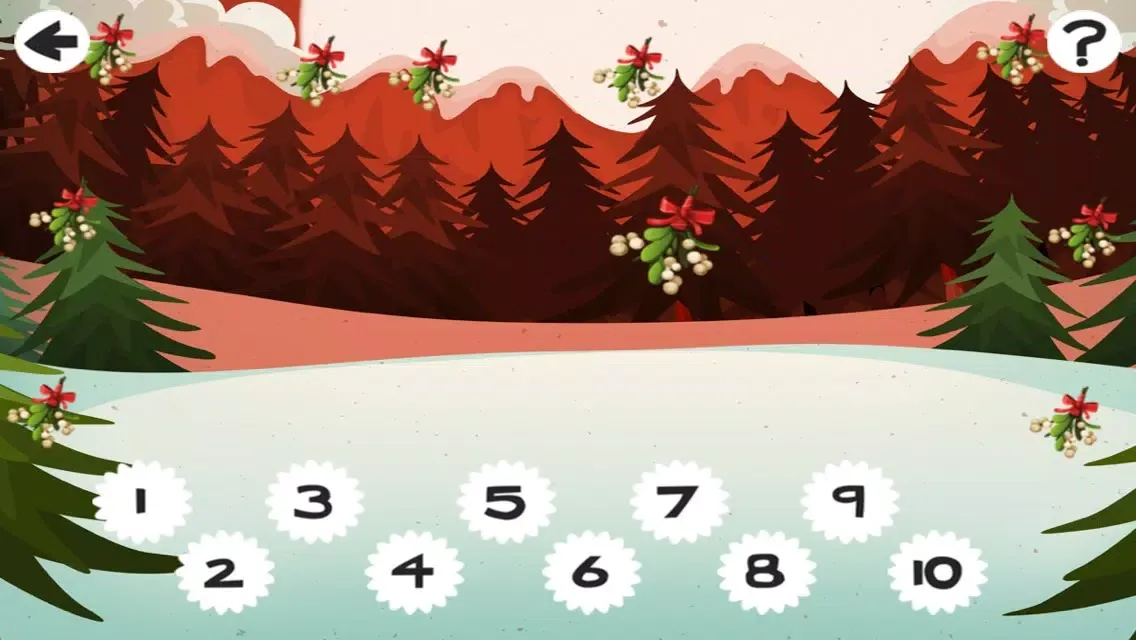 Captures d'écran de 123 Christmas Holiday Count-ing Education & Learn-ing Math Kids Games