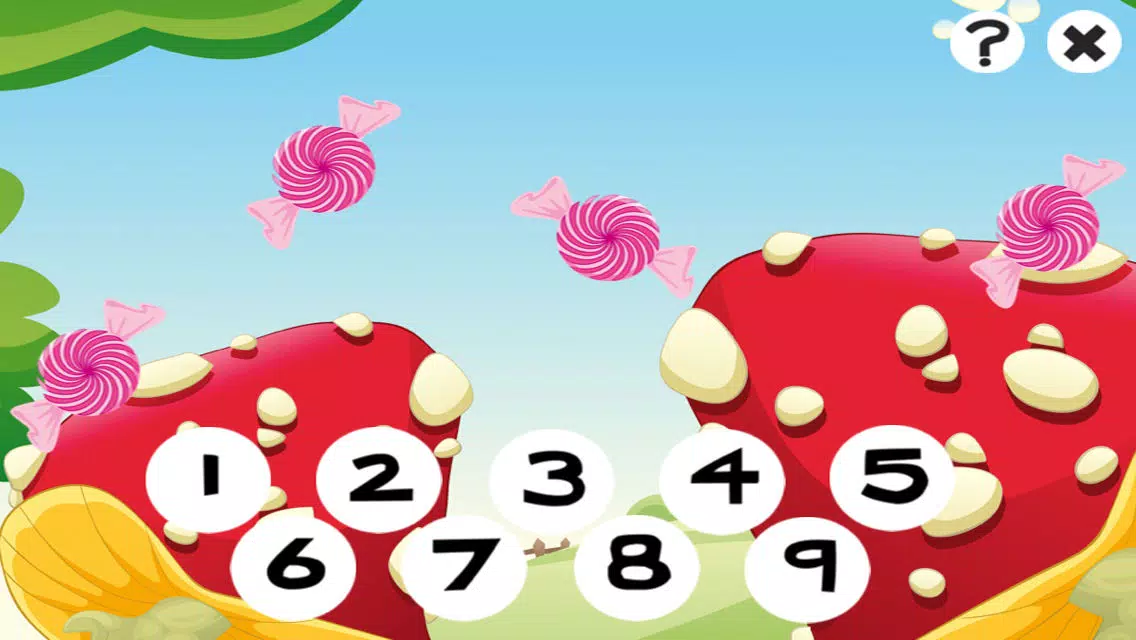 Zrzuty ekranu 123 Counting Candy & Sweets To Learn Math & Logic! Free Interactive Education Challenge For Kids