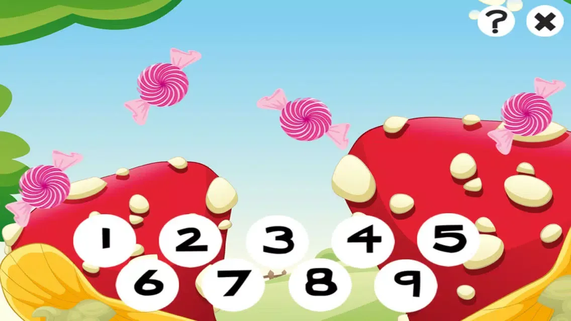 Screenshot di 123 Counting Candy & Sweets To Learn Math & Logic! Free Interactive Education Challenge For Kids