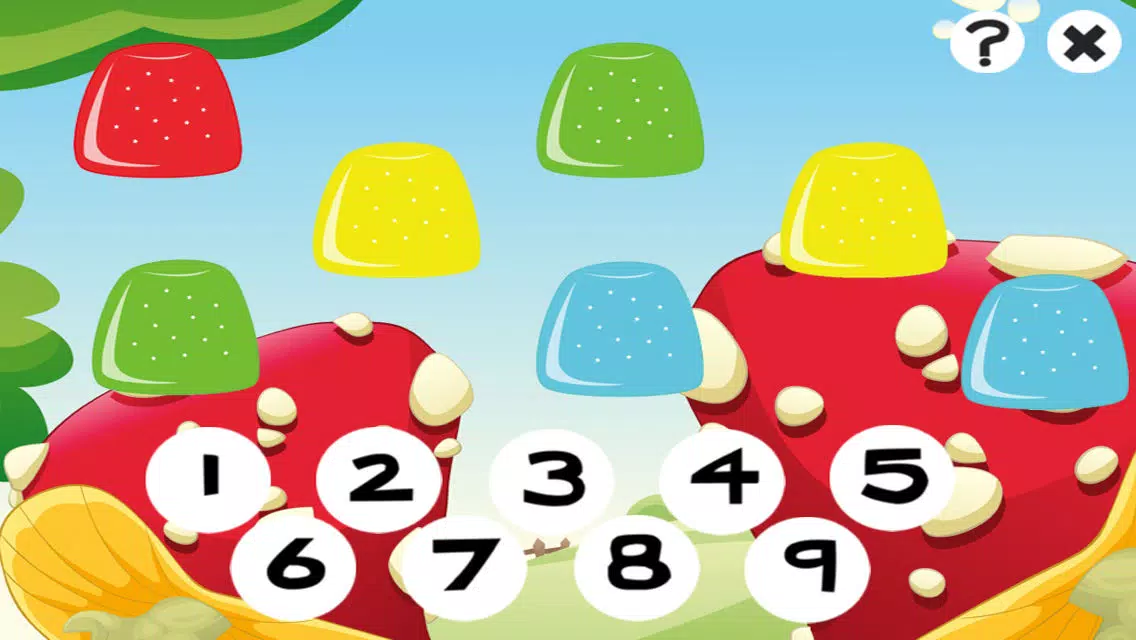 Zrzuty ekranu 123 Counting Candy & Sweets To Learn Math & Logic! Free Interactive Education Challenge For Kids