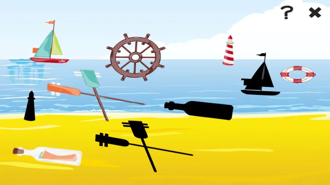 An Education-al Sail-ing Game-s For Kid-s: Find Mistake-s, Spot Difference-s and Learn-ing Colour-s应用截图