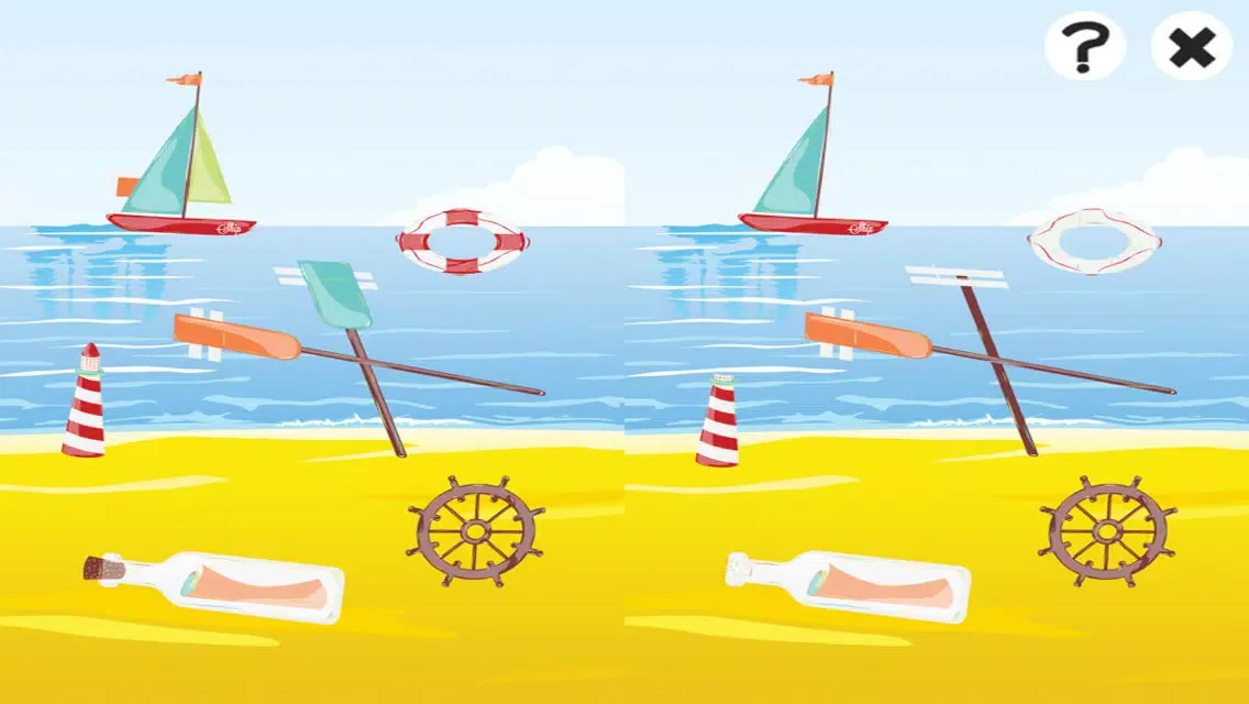 An Education-al Sail-ing Game-s For Kid-s: Find Mistake-s, Spot Difference-s and Learn-ing Colour-s应用截图