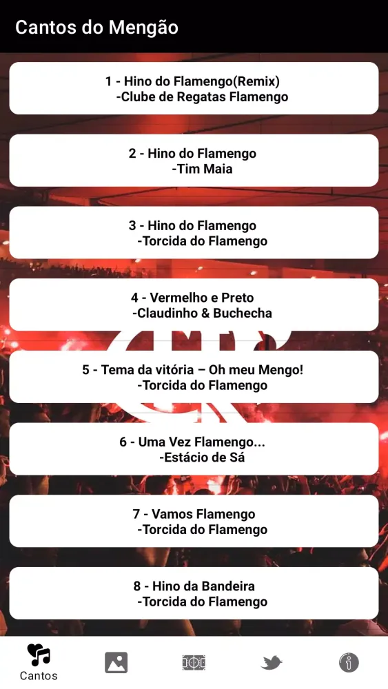 Tangkapan skrin Flamengo +