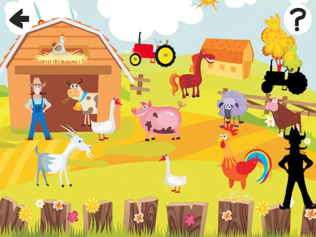 Zrzuty ekranu A Farmer-s Kids Game to Learn and Play with Happy Animal-s iPad 