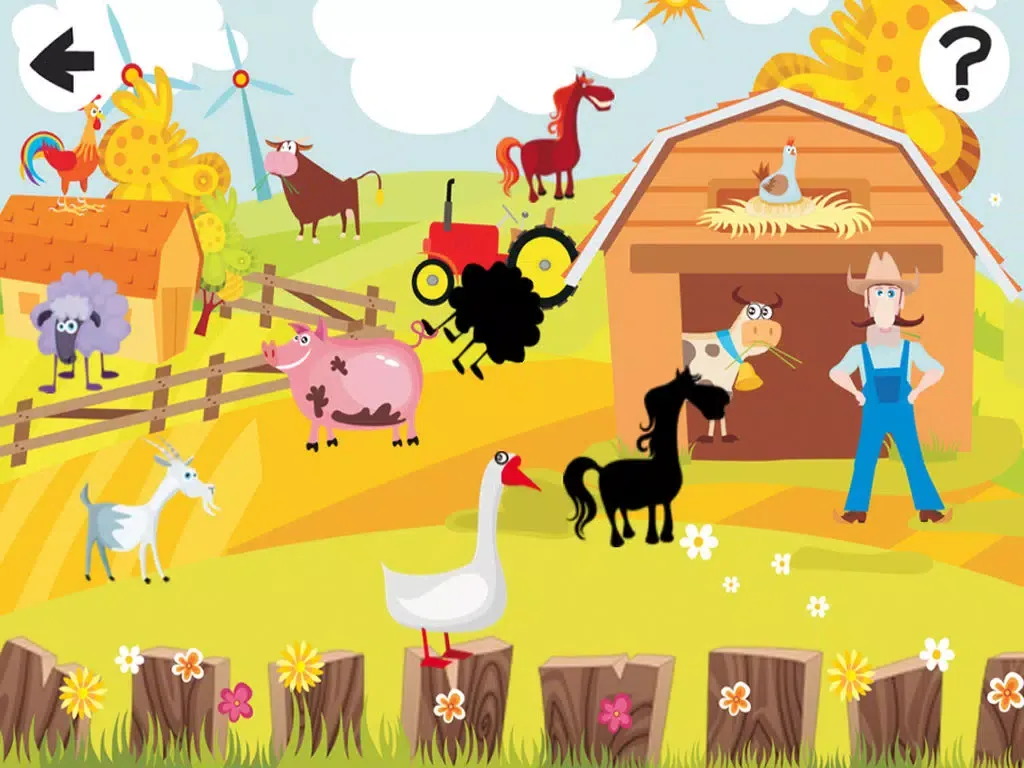 Zrzuty ekranu A Farmer-s Kids Game to Learn and Play with Happy Animal-s iPad 