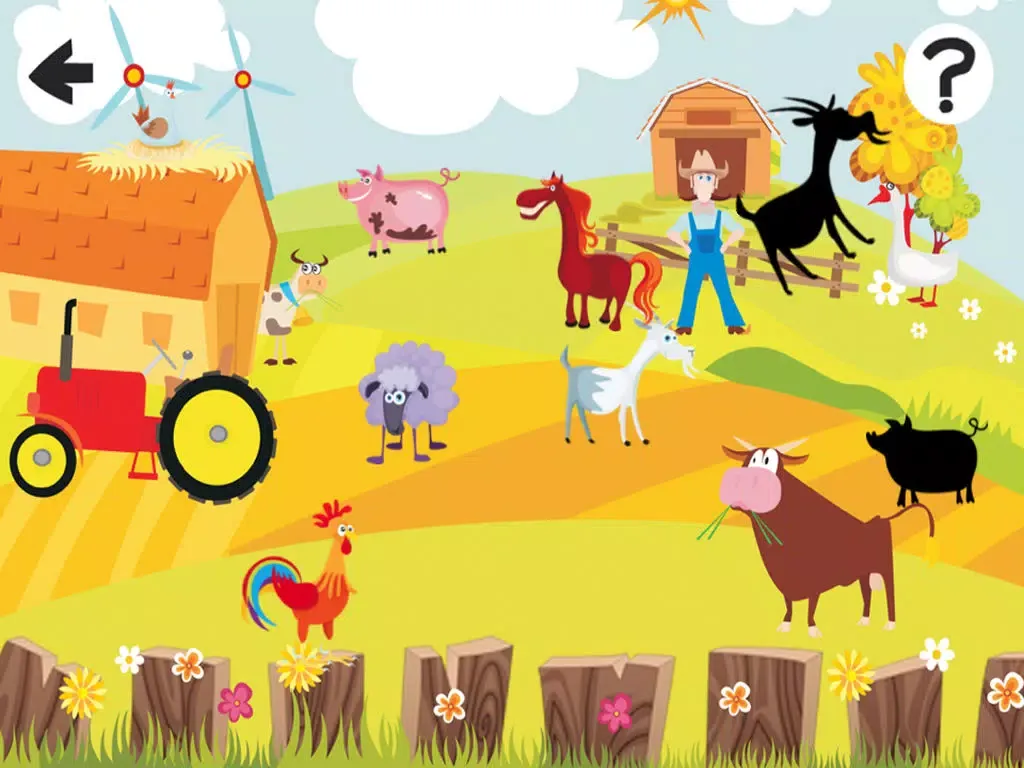 Zrzuty ekranu A Farmer-s Kids Game to Learn and Play with Happy Animal-s iPad 