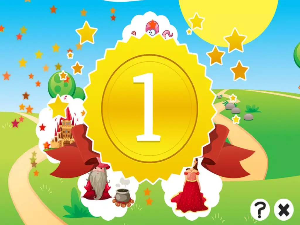 Baby`s & Kids First Spot the Mistake-s Education-al Learn-ing Game! Find Difference-s in Magic Fairy-Tale Land! iPad  سکرین شاٹس