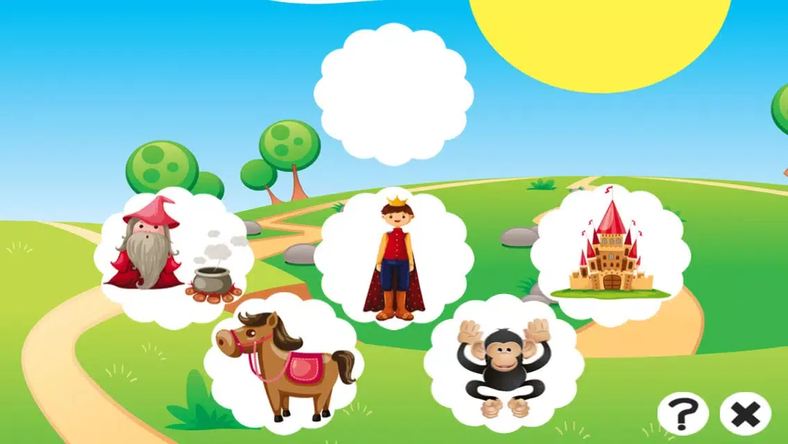 Baby`s & Kids First Spot the Mistake-s Education-al Learn-ing Game! Find Difference-s in Magic Fairy-Tale Land! سکرین شاٹس