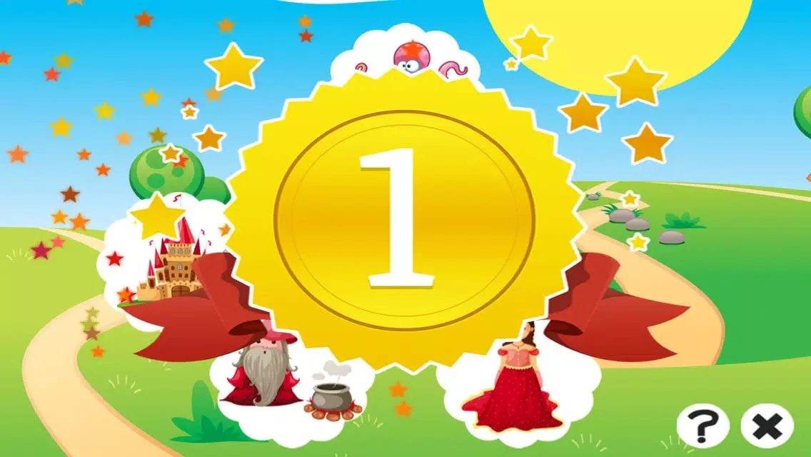 Baby`s & Kids First Spot the Mistake-s Education-al Learn-ing Game! Find Difference-s in Magic Fairy-Tale Land! سکرین شاٹس