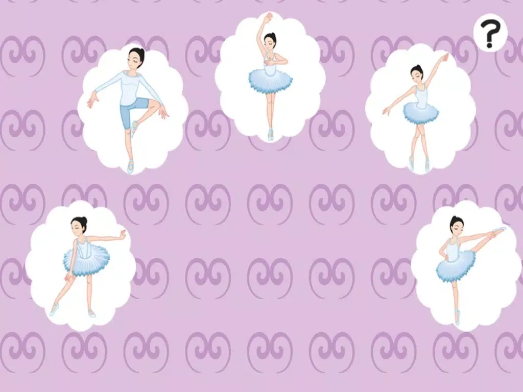 A Ballet & Ballerina Kids & Baby Game Dancer-s iPad  स्क्रीनशॉट