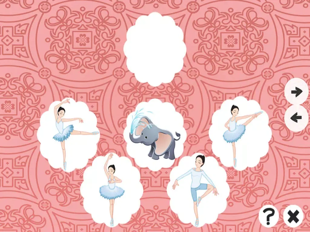 A Ballet & Ballerina Kids & Baby Game Dancer-s iPad  स्क्रीनशॉट