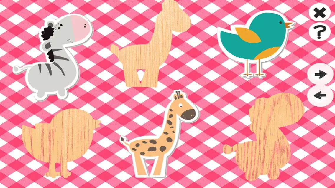 Animated Animal Puzzle Game For Kids, Babies & Toddler-s!應用截圖