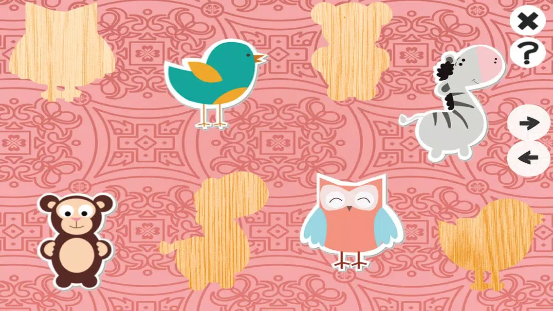 Animated Animal Puzzle Game For Kids, Babies & Toddler-s!應用截圖