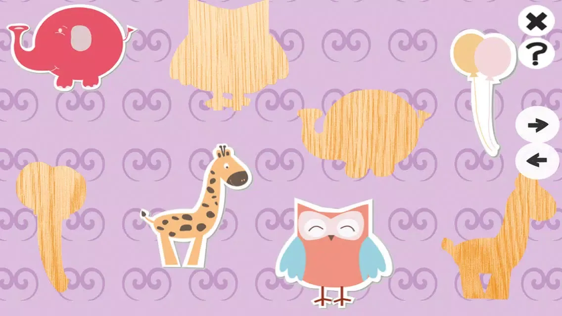 Animated Animal Puzzle Game For Kids, Babies & Toddler-s!應用截圖