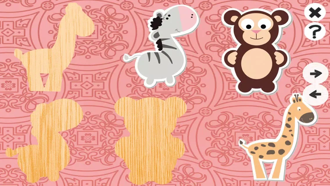 Animated Animal Puzzle Game For Kids, Babies & Toddler-s!應用截圖