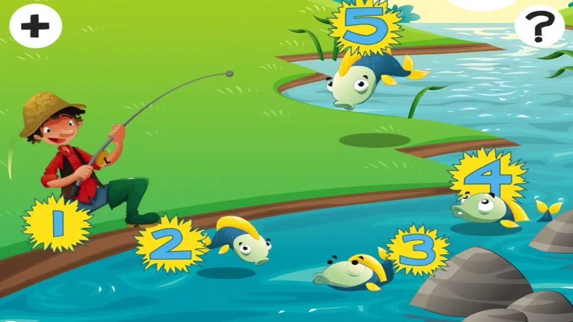 Ảnh chụp màn hình của A Fish-ing Game for Kid-s! My Toddler`s First Puzzle and Logic App For Easy Learn-ing
