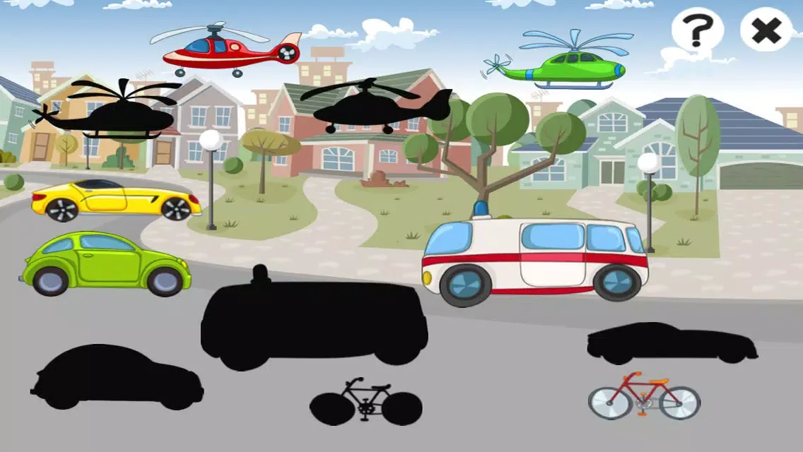 Car-s & Vehicle-s: Education-al Game-s For Kid-s: Spot Mistake-s and Learn-ing Colour-s Screenshots