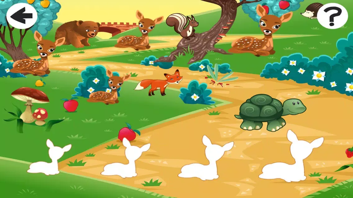 Animals of the Forest Kid-s Game-s To Learn Sort-ing and Logic-al Think-ing Screenshots