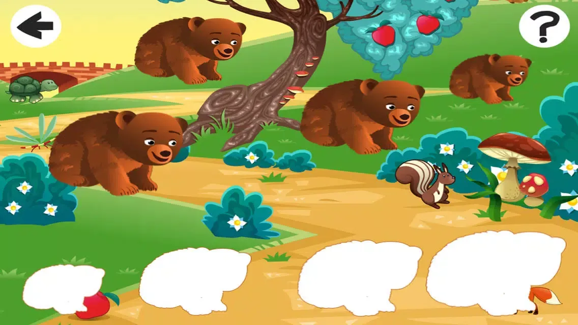 Animals of the Forest Kid-s Game-s To Learn Sort-ing and Logic-al Think-ing Screenshots