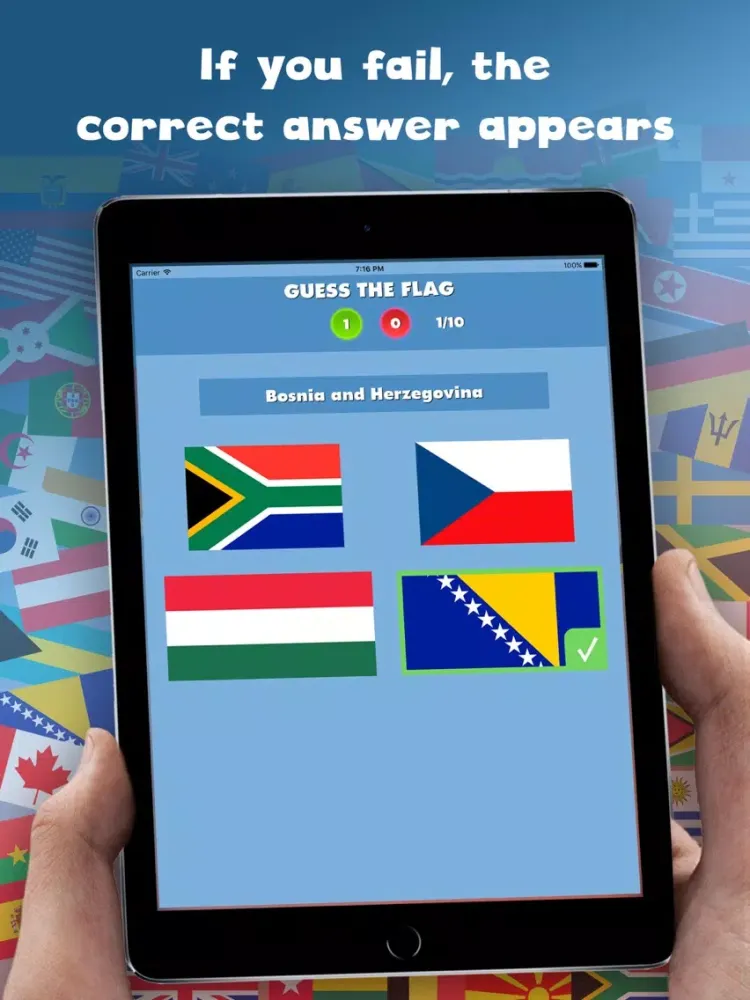 صور Countries, capitals and flags iPad 